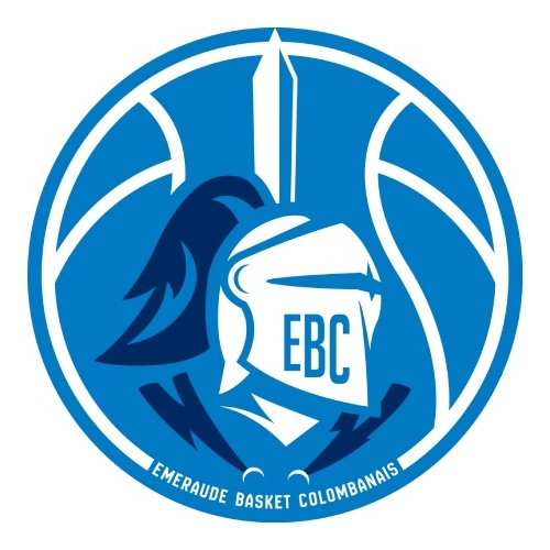 Logo Emeraude Basket Colombanais - Bretagne : St-Malo, Rennes, Dinan, St Brieuc, Vannes, Lorient, Brest, Quimper